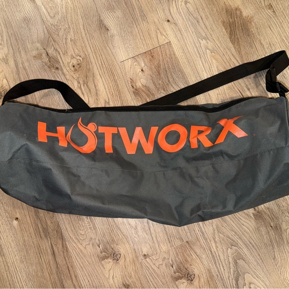Hotworx Gray and Orange Bag for yoga mat and gear - Picture 1 of 3